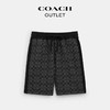 【自营】coach/蔻驰  奥莱男士经典标志老花短裤 CQ237 R8E 商品缩略图1