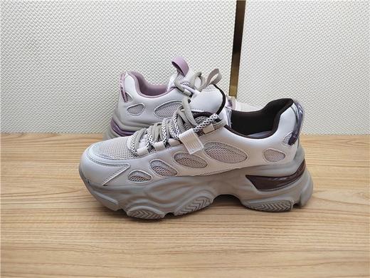 豪行秋冬22362615网布运动休闲低跟女鞋单鞋网鞋 尺码偏小 建议拍大一码 商品图2