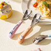 摩登主妇三丽鸥304不锈钢元宝勺子可爱儿童吃饭调羹家用短柄汤勺 商品缩略图3