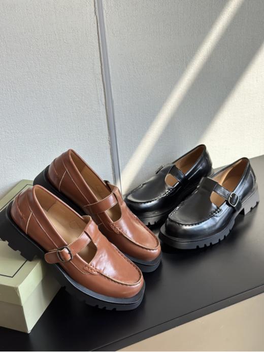 ✨✨✨【SACHA纯手工复古玛丽珍、乐福鞋合集！】✅进口牛皮，⭕️奢牌Guc*⁠i/⁣HER*⁫U同款皮料 ✅内里真皮，⁡🥰30年的老师傅纯手工制作 ✅高定防滑橡胶大底，🔥🔥⁭防滑耐磨 商品图4