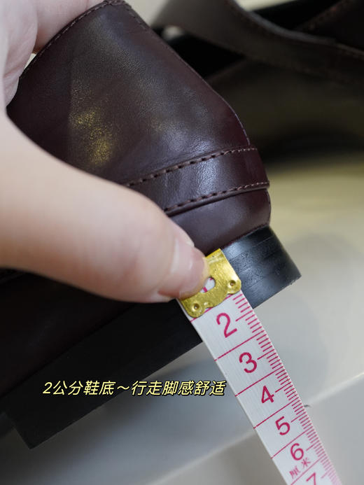 花痴私人自留美鞋——意大利🇮🇹进口胎牛皮鞋，内里全羊皮｜脚感舒适细腻、鞋型精致秀气，上脚气质感满满、复古高级｜双色任选 商品图4