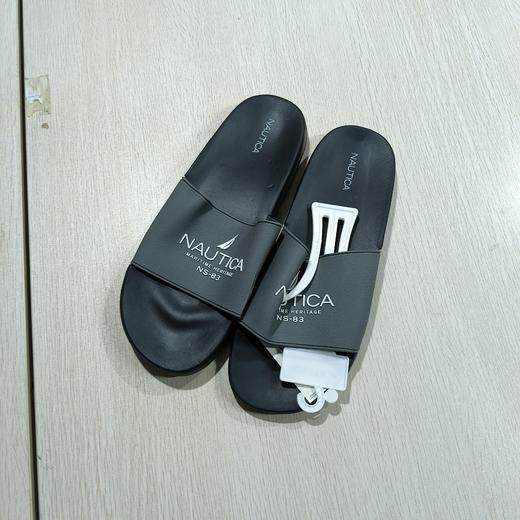 瑕疵NAUTICA/诺帝卡 春夏新款男士简约轻便舒适休闲平底拖鞋 商品图0