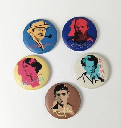 原创手绘作家系列徽章 商品图0