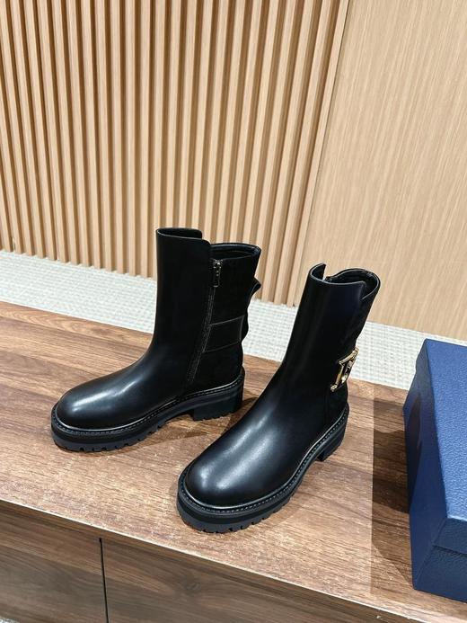 迪奥新款机车马丁靴切尔西短靴五金扣搭配（HC） 商品图6