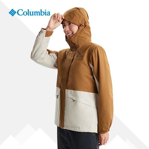 哥伦比亚女式抓绒内胆三合一外套XR4388 商品图1