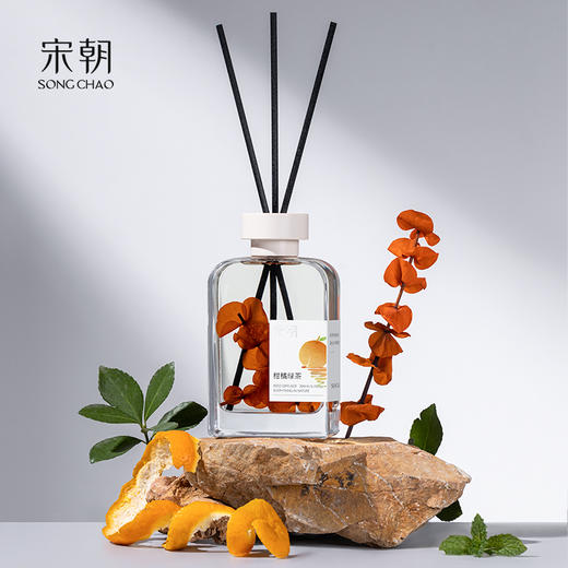 宋朝|自然万物系列升级版无火香薰    拍2得送礼袋*1、小蜡烛*1    卧室家用室内持久精油香氛藤条用品 商品图11