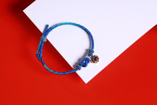 XYZT0685°钛钢裸眼佛像欢喜手绳 商品图5