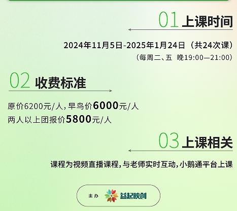 【线上课程】王玮剧集剧作工作坊04 90天，一起练成一个影视剧本 商品图3