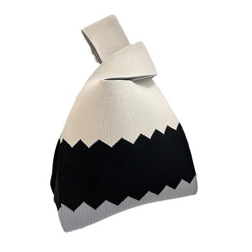 「9.9到手！几十款可选」日韩系手拎包 休闲手伴礼品腕包ins网红手提包女士针织托特箱包 商品图3