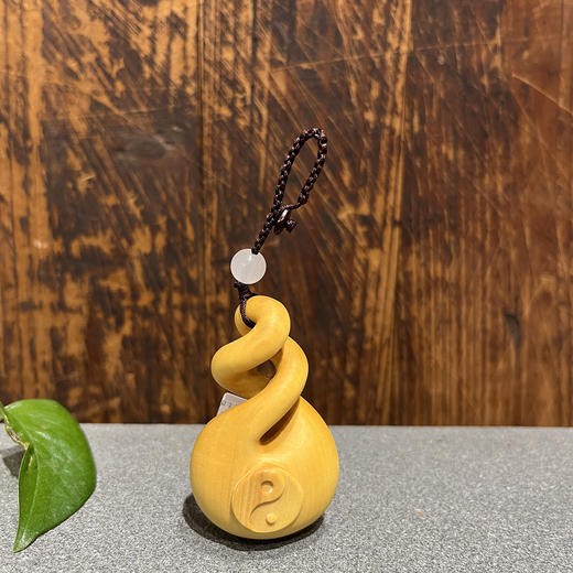 太极平安扣°黄杨挂件 商品图2