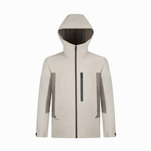 【拒水羽绒】柒牌连帽羽绒服男一衣三穿可脱卸内胆保暖冲锋衣外套	127E71400 商品图4