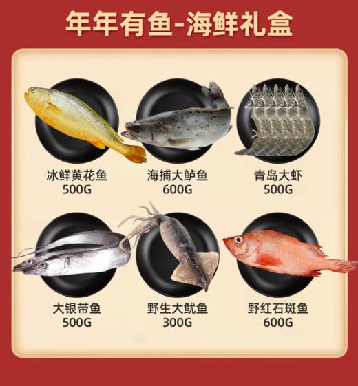 海底食界年年有鱼海鲜礼盒 商品图1