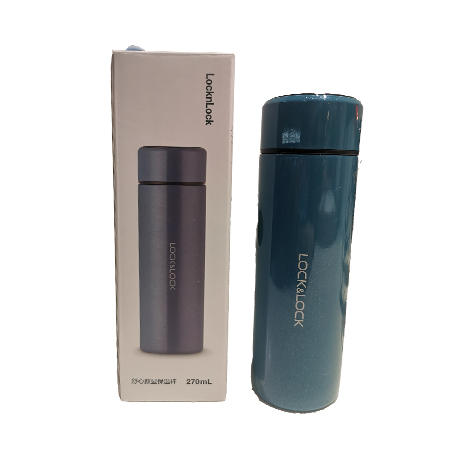 乐扣乐扣舒心蓝色保温杯 商品图0