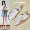 ZHR则则银色透气网面德训鞋女厚底运动鞋ins百搭休闲鞋女2024新款 商品缩略图3