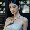［结·锁系列］18K金钻石绿松石耳饰#如意RUYI 商品缩略图4