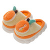 【软萌可爱风毛绒保暖棉拖鞋】儿童秋冬季男童女童橙子可爱防滑居家室内宝宝棉鞋 商品缩略图4