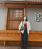 老米优品🎈5-7天。法式简约 品质nice《显瘦磨毛绒无袖U型美背背心》自带胸垫，舒适自由~~ BX240913A 商品缩略图4