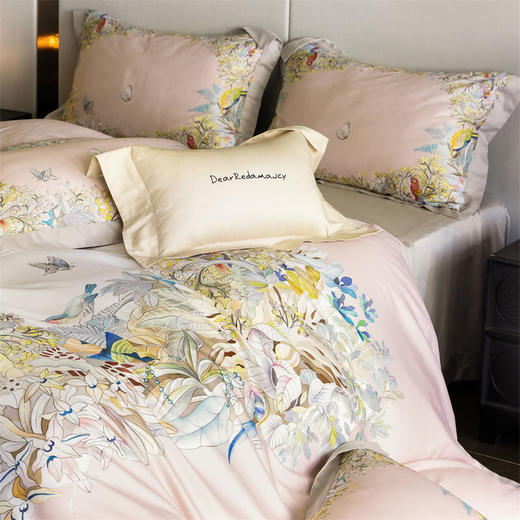 【下架】自然醒80支天丝+长绒棉磨毛四件套丝棉醇绒秋冬套件保暖亲肤柔软细腻床上用品KY 商品图12