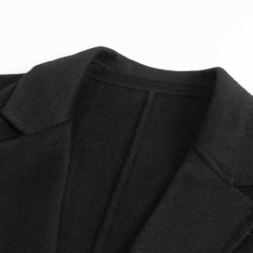 【断码清仓】HX 秋冬季长款双面呢大衣遮肉显瘦Y113340017101 商品图4