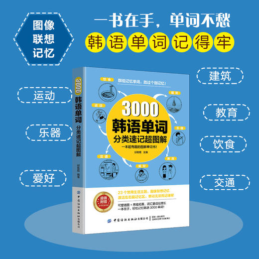 3000韩语单词分类速记超图解(邱敬霞) 商品图1