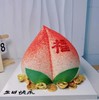寿桃--祝寿生日蛋糕 商品缩略图0