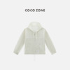 COCO ZONE 经典连帽卫衣休闲百搭系带套头长袖外套24C60085 商品缩略图0