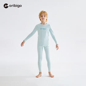 oribigo儿童秋衣秋裤套装秋冬季男童吸湿排汗无痕保暖内衣~清仓底价