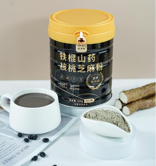 老米优品🎈配方新升级！《铁棍山药核桃芝麻粉》 | 以黑养黑好吃到舔碗底  新升级大容量600g营养美味（喜悦分享） 商品图6