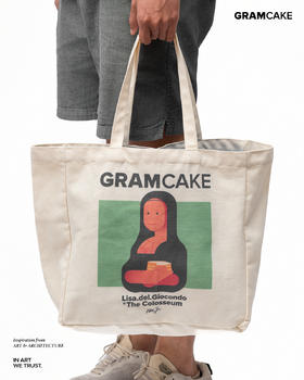 蒙娜丽莎帆布包