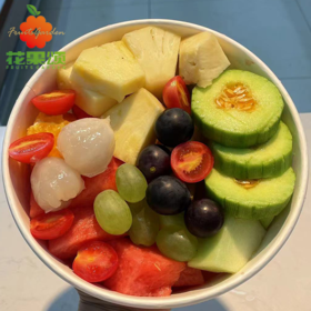 【镇店爆款】超大份水果 缤纷果切 750g水果鲜切（当季水果随机切）