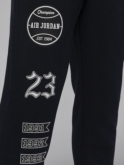 Nike/耐克男裤春季新款JORDAN印花加绒保暖休闲束脚裤长裤FN4620-010 商品图2