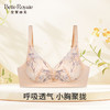 皇家丽美新款刺绣无钢圈文胸小胸聚拢B罩杯女士内衣WW2F12-3 商品缩略图0
