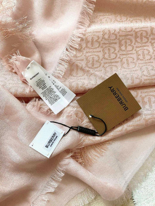 Bur真丝羊毛大围巾🧣披肩！140*140 自己备注颜色 商品图5