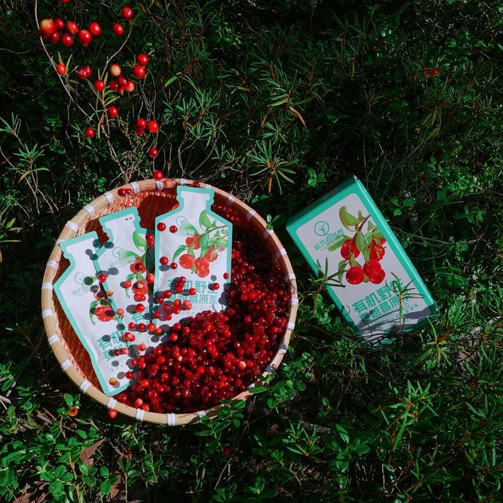 有机野生蔓越莓原浆 1瓶=400颗野生蔓越莓