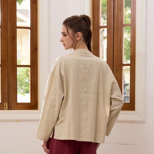 2024秋冬新款禅修休闲外套——墨染 商品图0