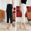 司歌面膜裤七分锥形裤修身显瘦显高D901247X 商品缩略图2