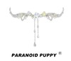 R-Paranoid Puppy 盖茨比风爱惨！《茜格诺丝》小众华丽复古轻奢满钻羽 毛项圈choker 商品缩略图0