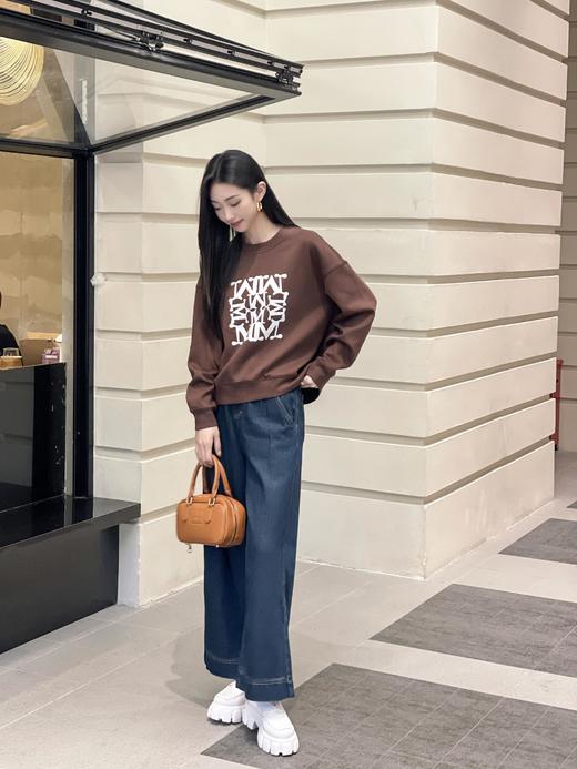 栗壳色、漆黑色T恤HJ3T59 商品图4