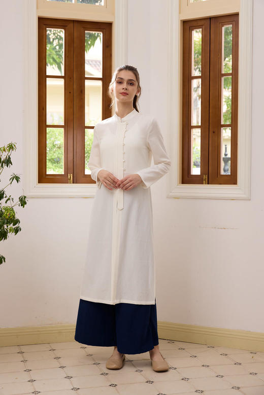 2024秋冬新款禅修上衣——S秋落叶 商品图3