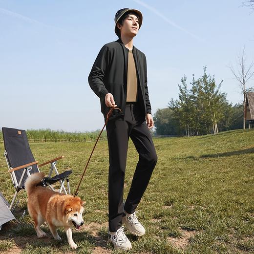 柒牌开衫卫衣男2024秋冬新款时尚潮流中青年宽松休闲百搭男士外套	127W70660 商品图3