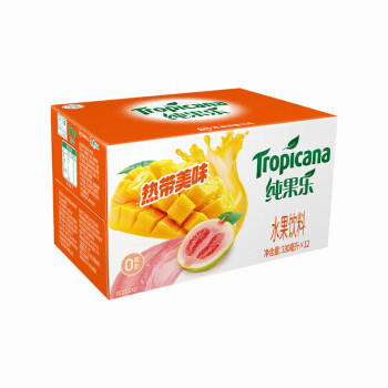 百事可乐纯果乐 热带美味330ml*12瓶水果饮料 小瓶便携 商品图2