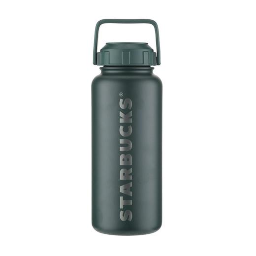 星巴克经典绿色款不锈钢运动壶960mL 商品图0