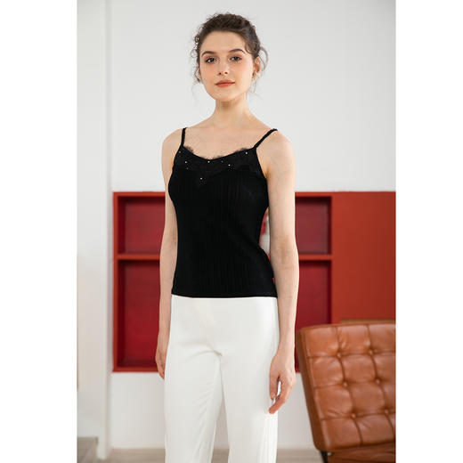 司歌弹力蕾丝吊带E901290X 商品图2