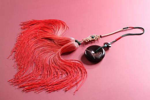 GJXJ0131°安然无恙/紫檀平安扣挂件 商品图0