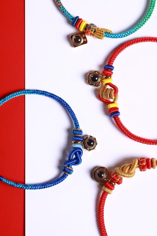 XYZT0685°钛钢裸眼佛像欢喜手绳 商品图4