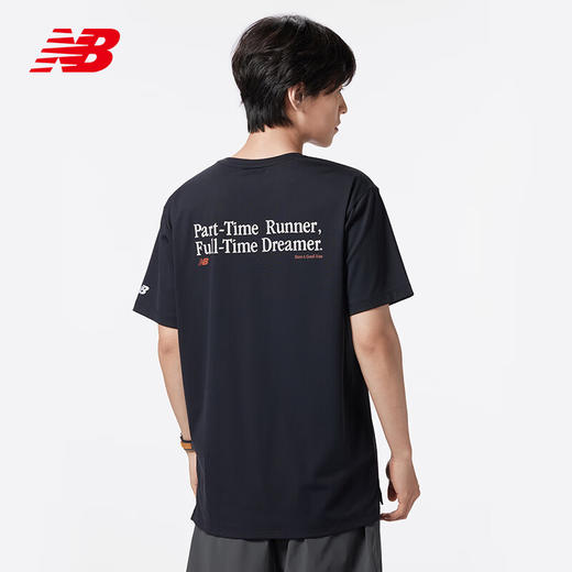 NEW BALANCE NB BLACKTOES SS Tee男T恤户外运动速干透气运动短袖上衣 商品图2
