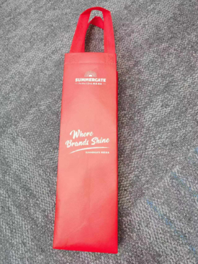 美夏红色单\双支无纺布袋