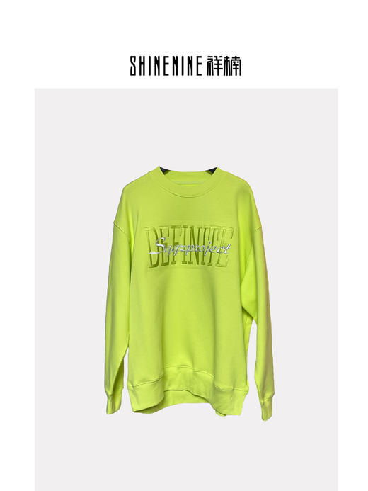 W336364188立体字母圆领卫衣 商品图0