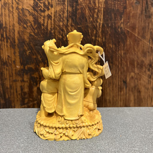 精雕财神°黄杨木摆件 商品图1