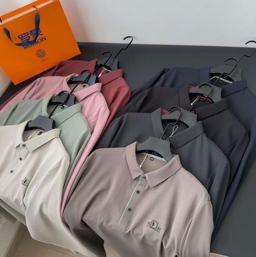 品牌直供罗蒙男士八色翻领POLO衫 商品图5